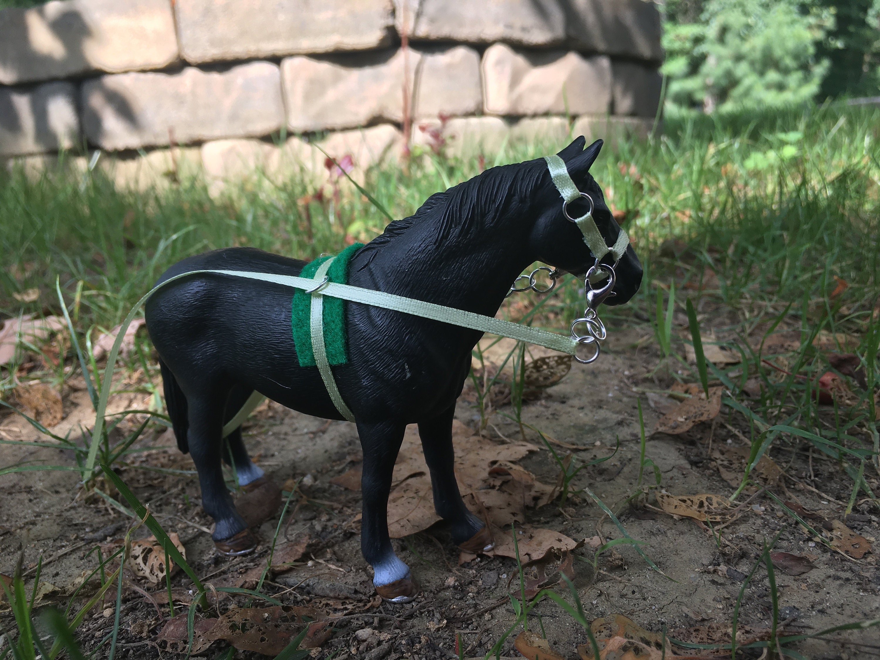 Adjustable Schleich Horse Driving Harness Trainer Etsy