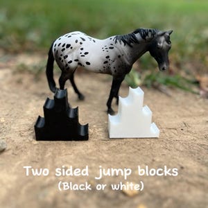 Schleich Horse Double-sided Jump Blocks!