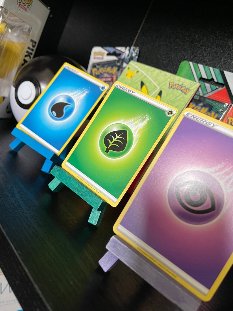 Pokémon Card Display Holder Etsy