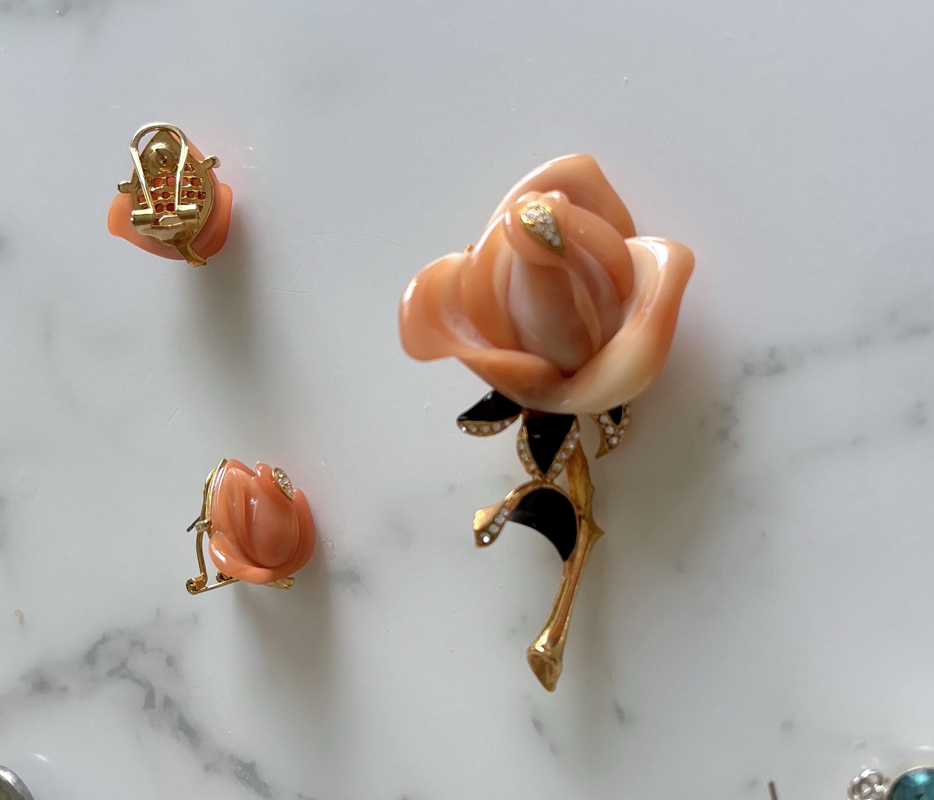 Unsigned hattie carnegie brooch - Etsy 日本