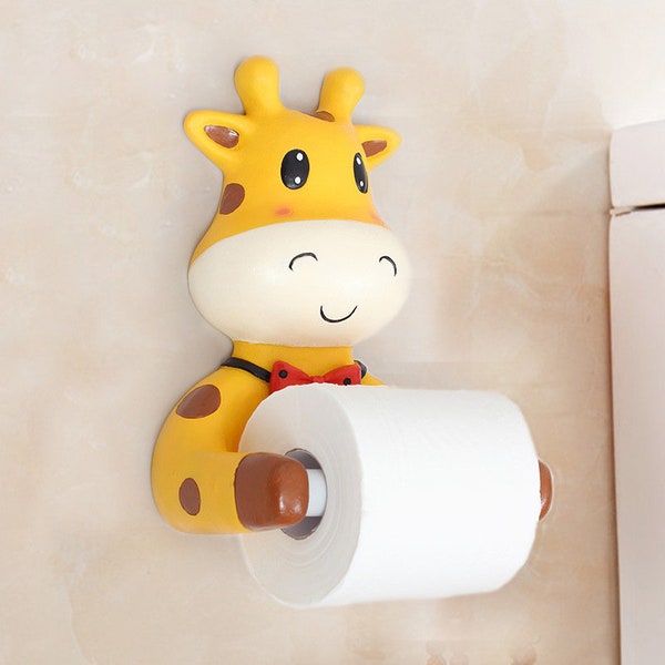 Giraffe Toilet Paper Holder Animal Toilet Paper Tissue Box Bathroom Decor Shark Toilet Paper Pet Toilettenpapier Halterung