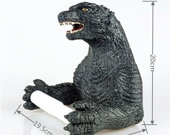 ゴジラ トイレットペーパーホルダー ゴジラ GODZILLA ペーパーホルダー 緑色 激レア 希少 稀少