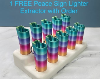 3D Printed Lighter Sleeve, Keychain Case, Eco-Friendly PLA