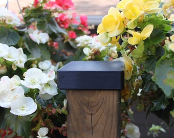 Durable Plastic Fence Post Cap: Deck & Lumber Protection