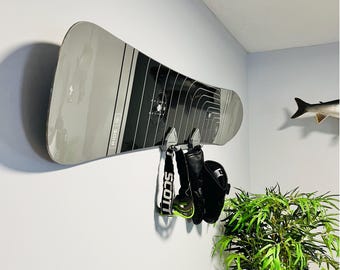 Snowboard Wall Mount: Horizontal or Vertical Display Rack