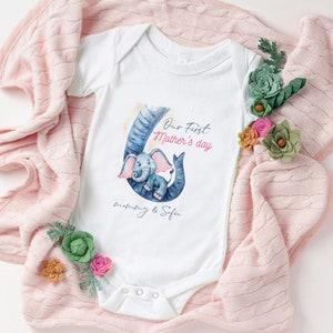 First Mother Day bodysuit, Mothers Day Baby Grow