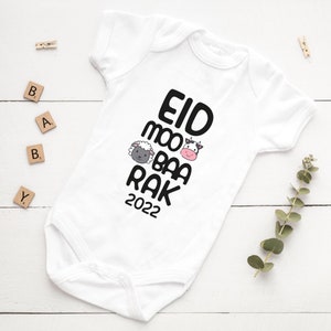 Eid Baby bodysuit, EID baby outfit