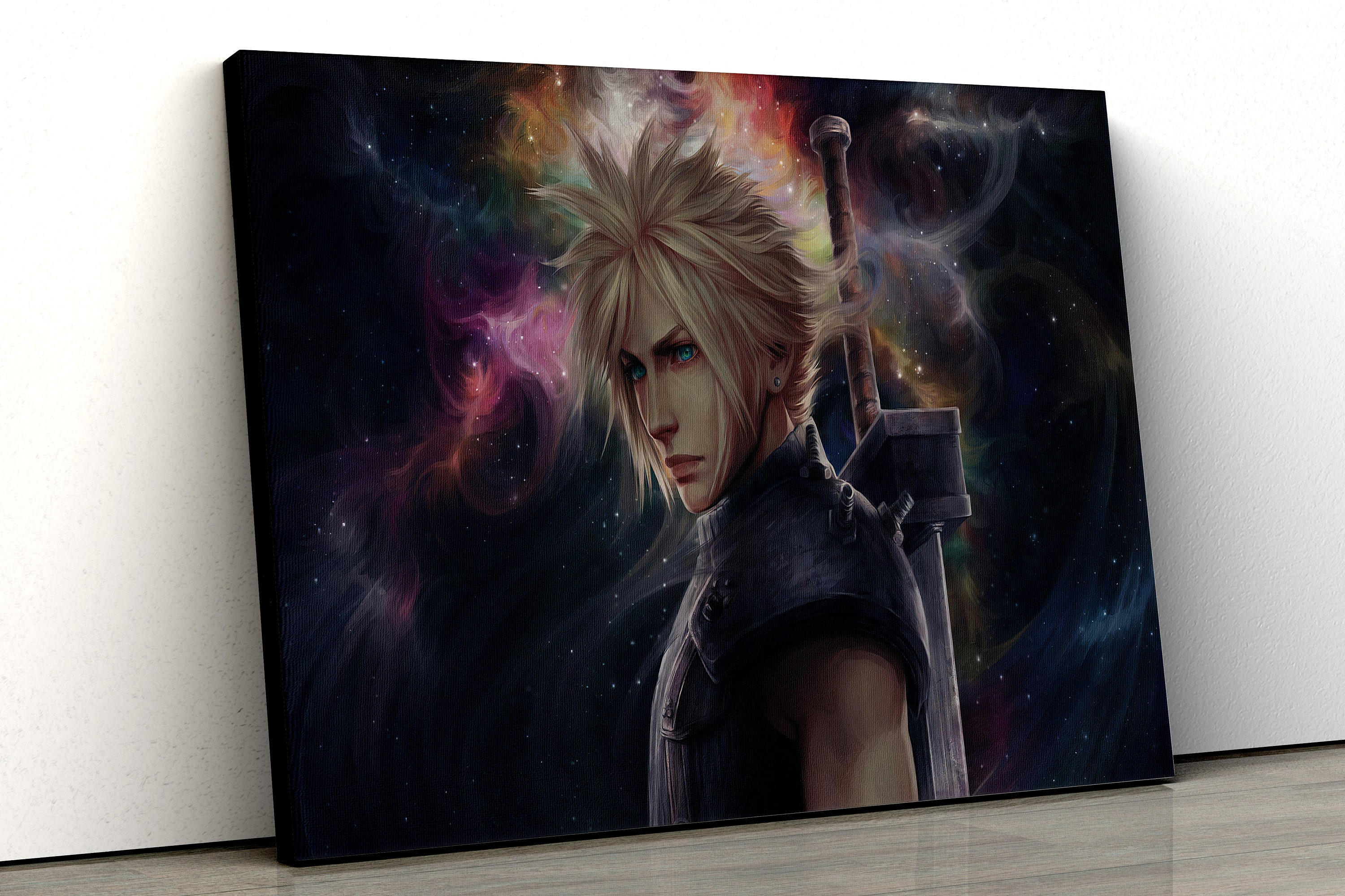 Final Fantasy Canvas Posters Wall Decor Home Decor Ready Etsy