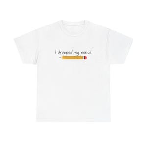 Joe Jonas Lovebug I Dropped My Pencil Crewneck TShirt