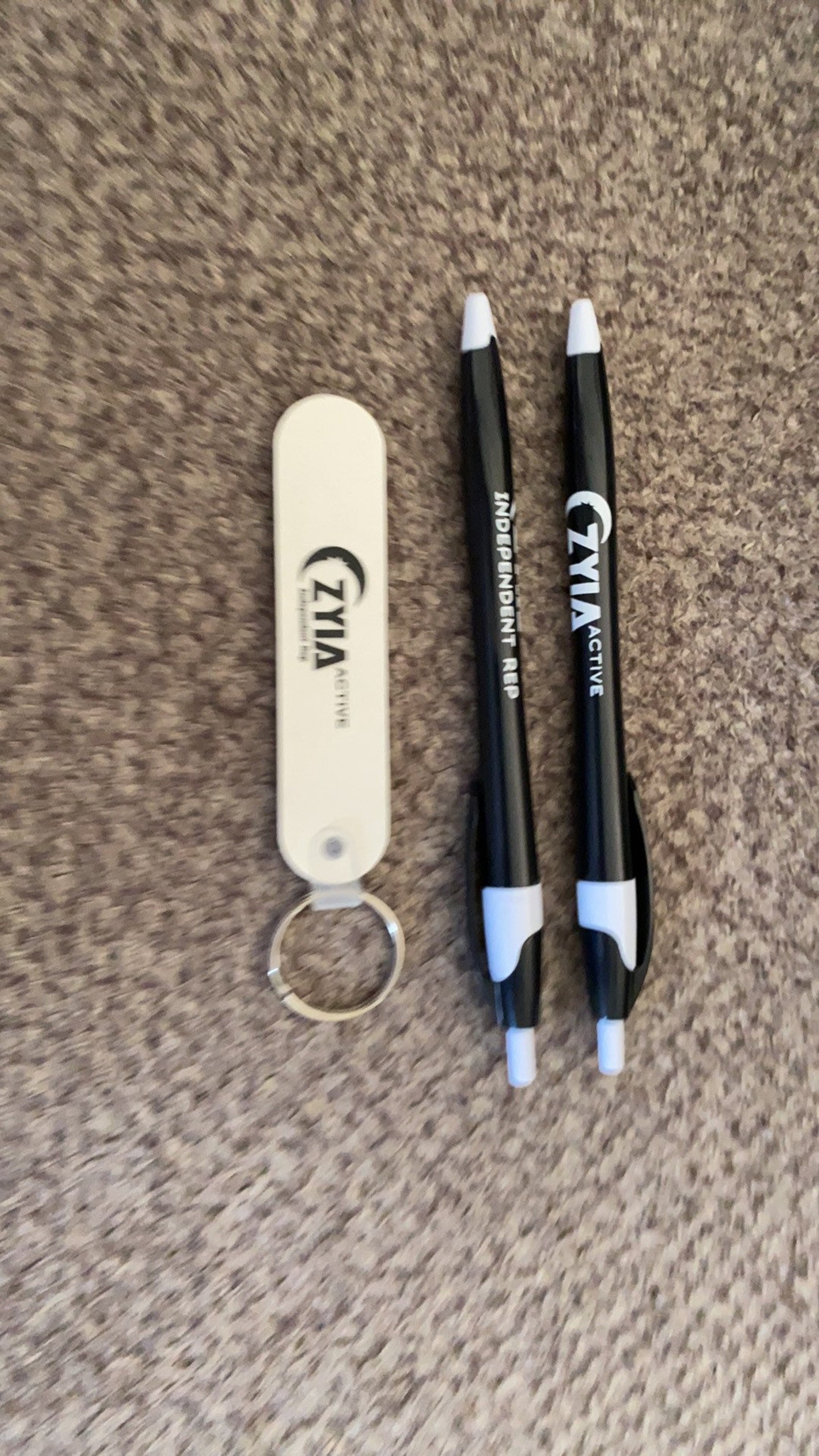 ZYIA Active Ind Rep Keychain Nail File Etsy