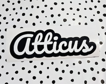 Name Decal | Drink Bottle Label | Name Sticker