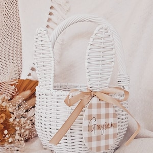 Personalised Easter Name Tag | Easter Bunny | Easter Basket