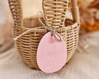 Custom Easter Basket Name Tag