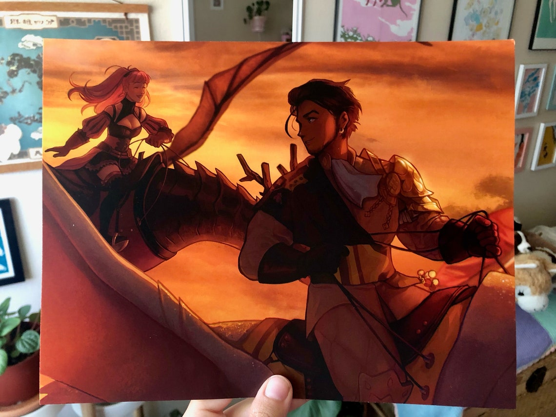 FE3H Claude and Hilda 8.5x11 Art Print Etsy Australia