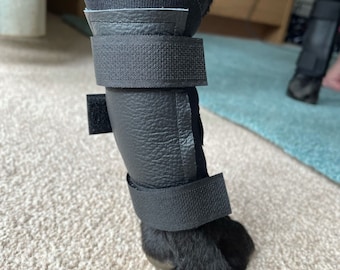 Neoprene Hock Protectors for Dogs  Made in the UK