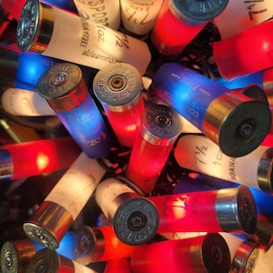 Shotgun shell mini party light set
