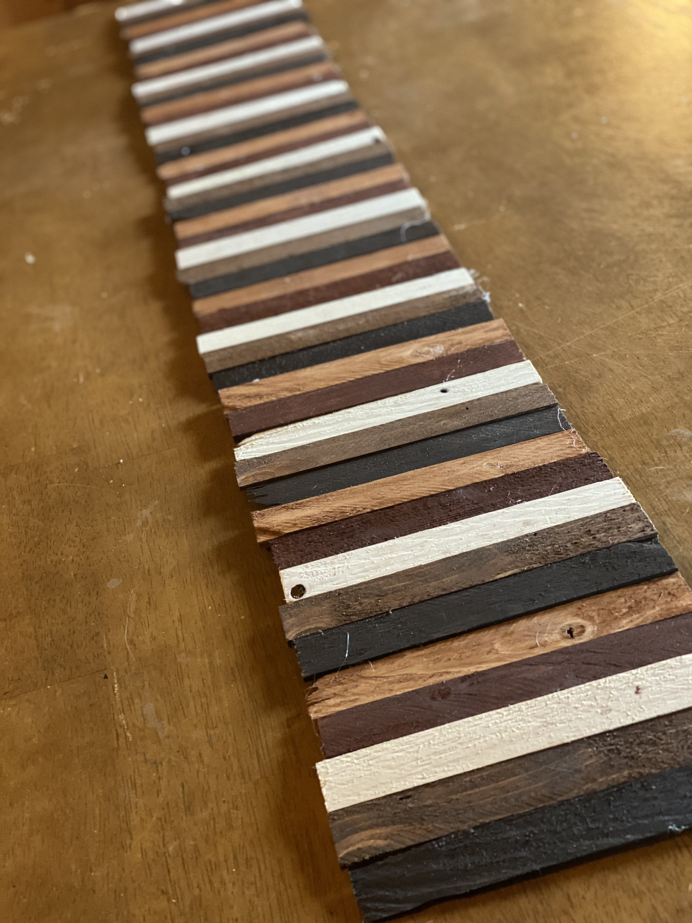 Rustic Farmhouse Reclaimed Wood Table Runner Etsy