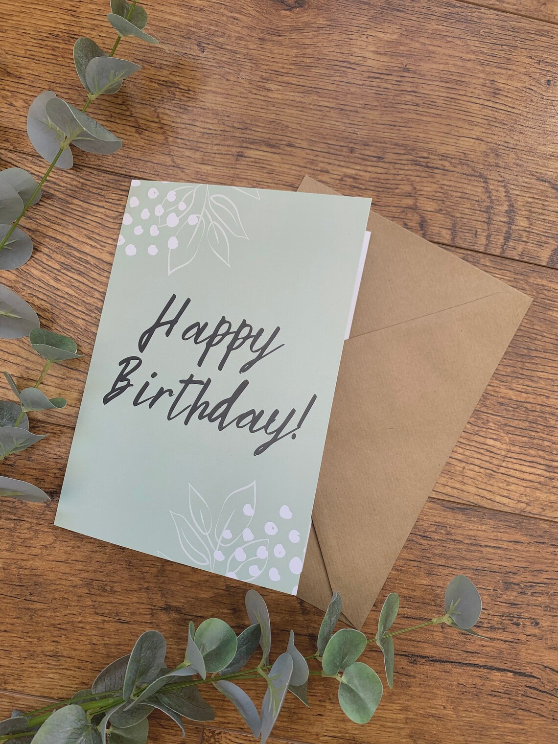 Happy Birthday Card A5 Greeting Card Etsy