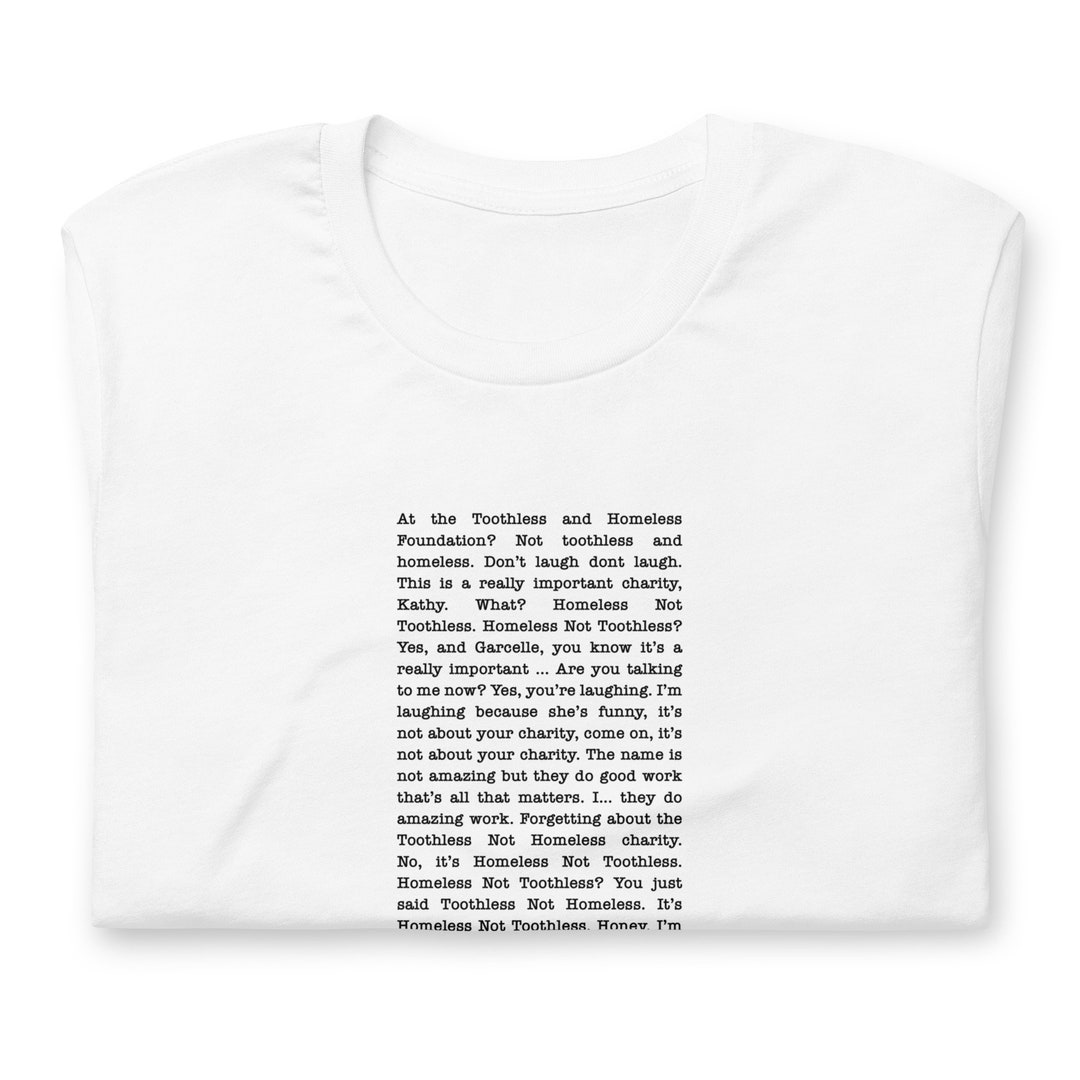 RHOBH Homeless Not Toothless Kathy Hilton Tee Etsy