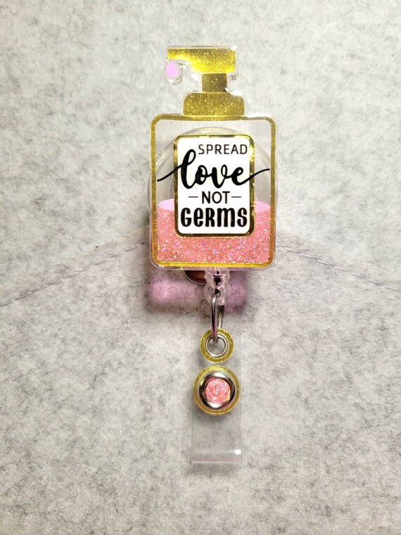 Hand Soap Badge Reel Hand Sanitizer Badge Reel Medical Etsy