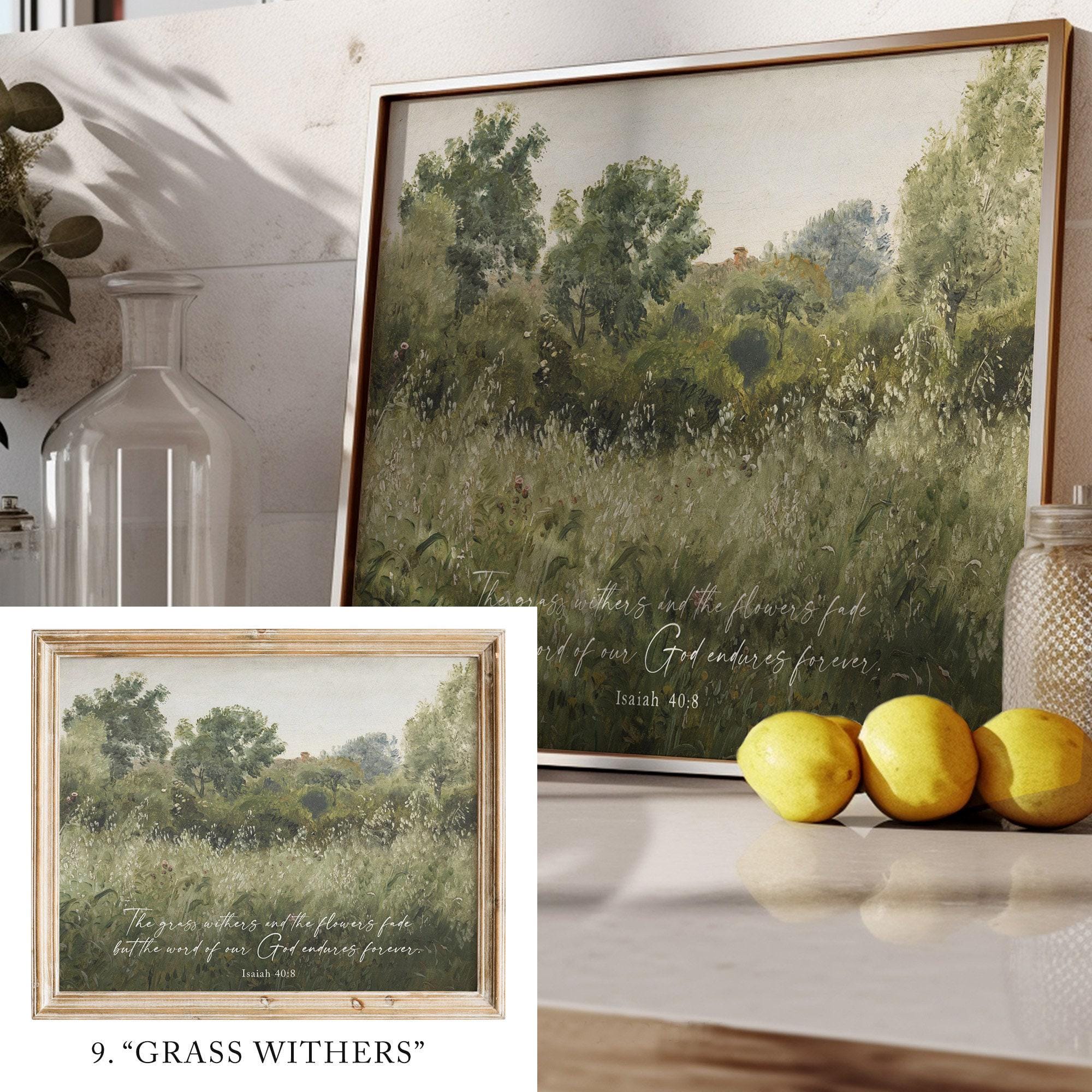 Exclusive Bible Verse Gallery Wall Art - Printable Scripture Prints ...