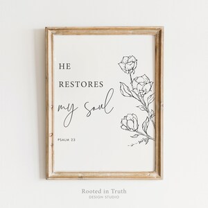 Bible Verse Wall Art Scripture Wall Art Christian Printable | Etsy