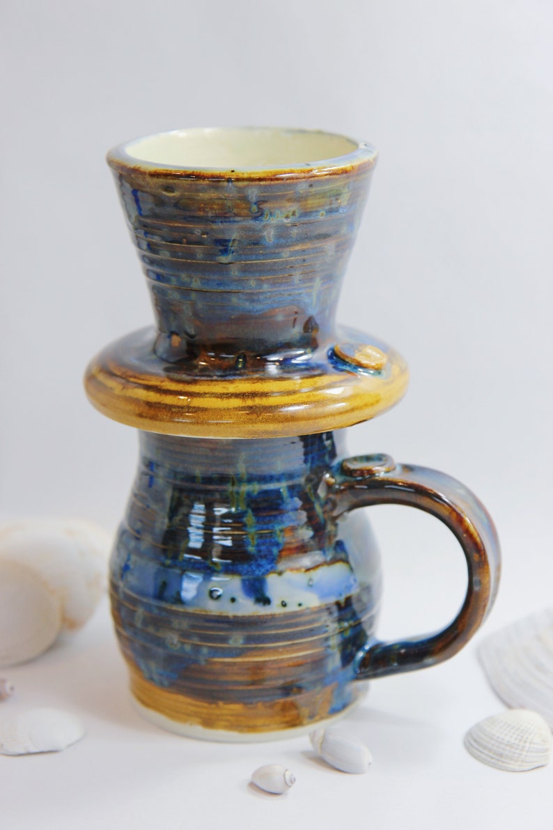 Handmade Ceramic Drip Coffee Maker image 4