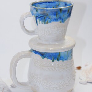 Handmade Ceramic Drip Coffee Maker image 3