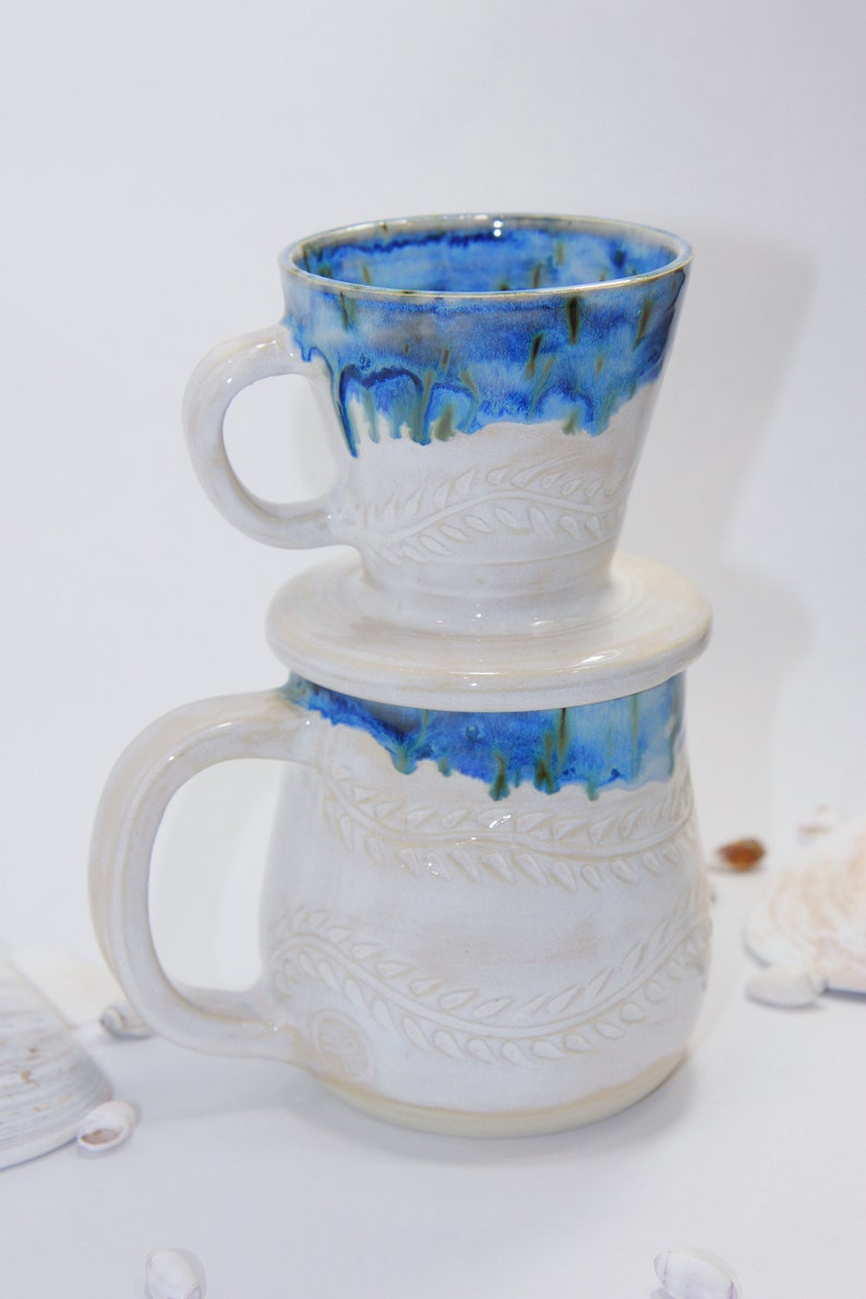 Handmade Ceramic Drip Coffee Maker image 3