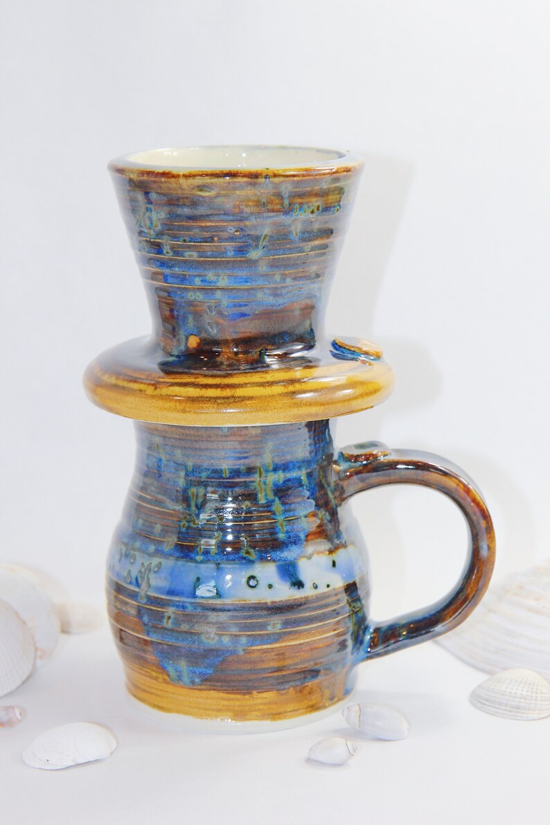 Handmade Ceramic Drip Coffee Maker image 2