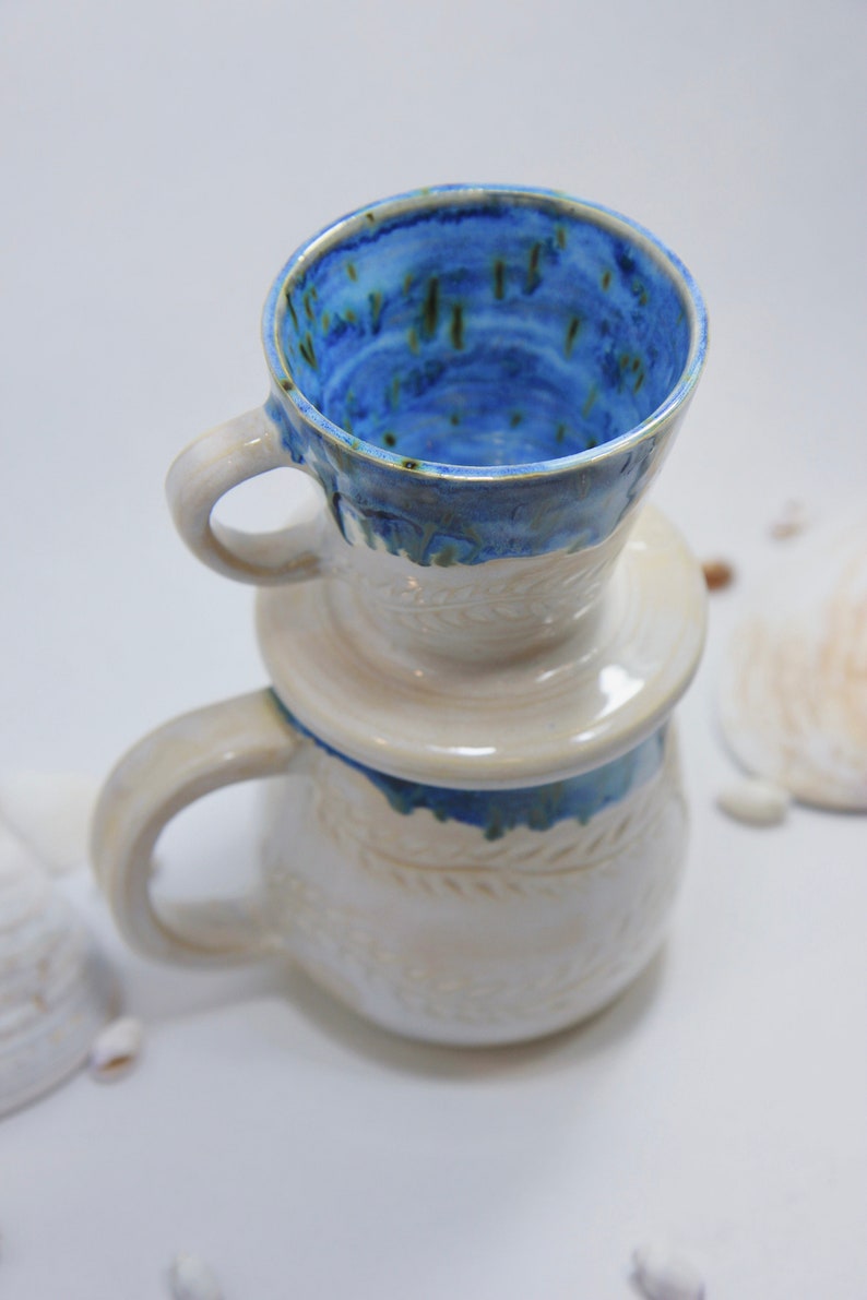 Handmade Ceramic Drip Coffee Maker image 5