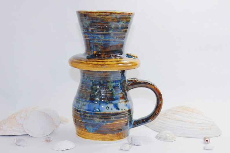 Handmade Ceramic Drip Coffee Maker image 1