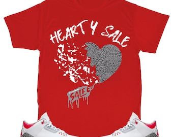 Red Cement Shirts For Fire Red 4s Shirt To Match Jordan Red Cement