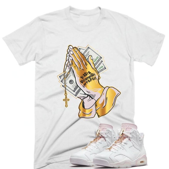 jordan 6's gold hoops