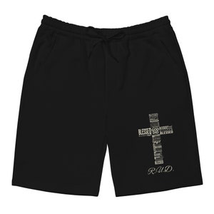 Blessed Cross Shorts to match Retro 11 Gratitude, Jordan 11 Gratitude Shorts, Retro 11 Gratitude Shorts