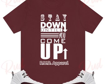 Slightly used Jordan 12 Bordeaux w matching shirt. Jordan 12 Bordeaux Tee Shirts Match | Official sneaker tees  main image 2