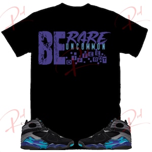 Be Rud Shirt to Match Jordan 8 Aqua, Retro 8 Aqua Shirt, Aqua 8s Sneaker Tee