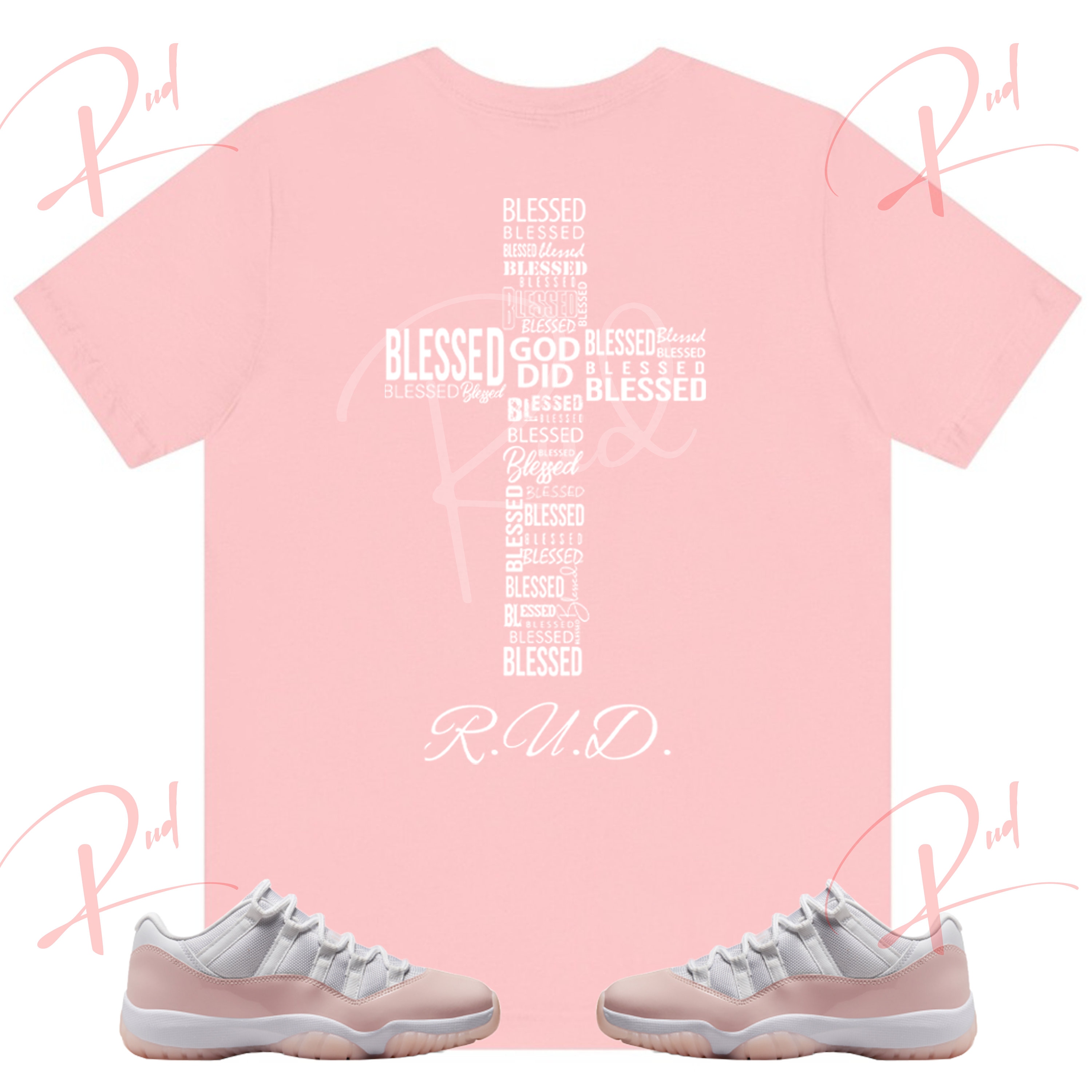 rose gold jordan 11 outfit