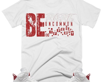 Camisa Be RUD para combinar con Retro 6 Red Oreo, Jordan 6 Red Oreo Shirt, Retro 6 Red Oreo Tee
