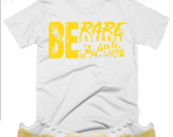 Be Rud Shirt to Match Jordan Retro  11 Yellow Snakeskin, Retro 11 Yellow Snakeskin Shirt, Sneaker Tee