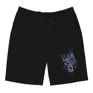 Pantalones cortos Lion Gorila a juego con Jordan 8 Aqua, Retro 8 Aqua y Aqua 8s.