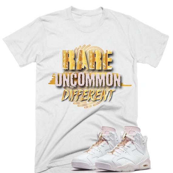 Camisa Jordan Gold Hoops para mujer Camisa diferente rara y