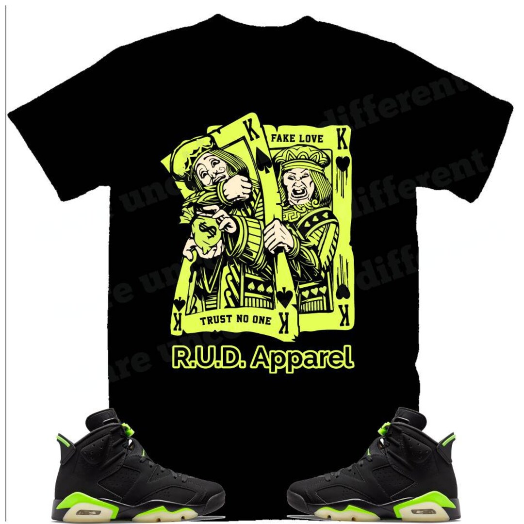 jordan 6 electric green fake