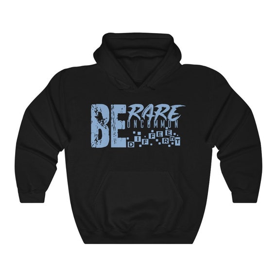 Blue and black jordan hoodie best sale