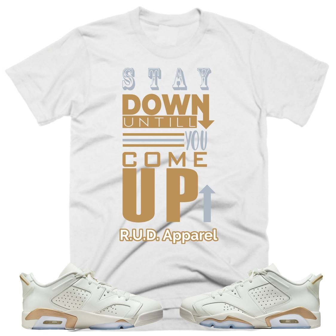 Stay Down Shirt to Match Jordan Retro 6 Chinese New Year  display picture 3