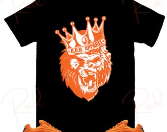 Lion Shirt to Match NOCTA Total Orange, NOCTA Total Orange Shirt, NOCTA Total Orange Sneaker Tee