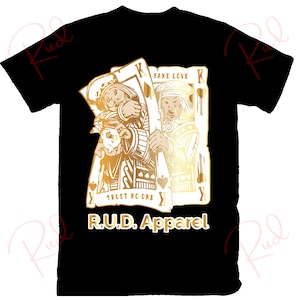 Fake Love Shirt to match Retro 1 Black and Gold, Jordan 1 Black and Gold Shirt, Retro 1 Black and Gold Sneaker Shirt