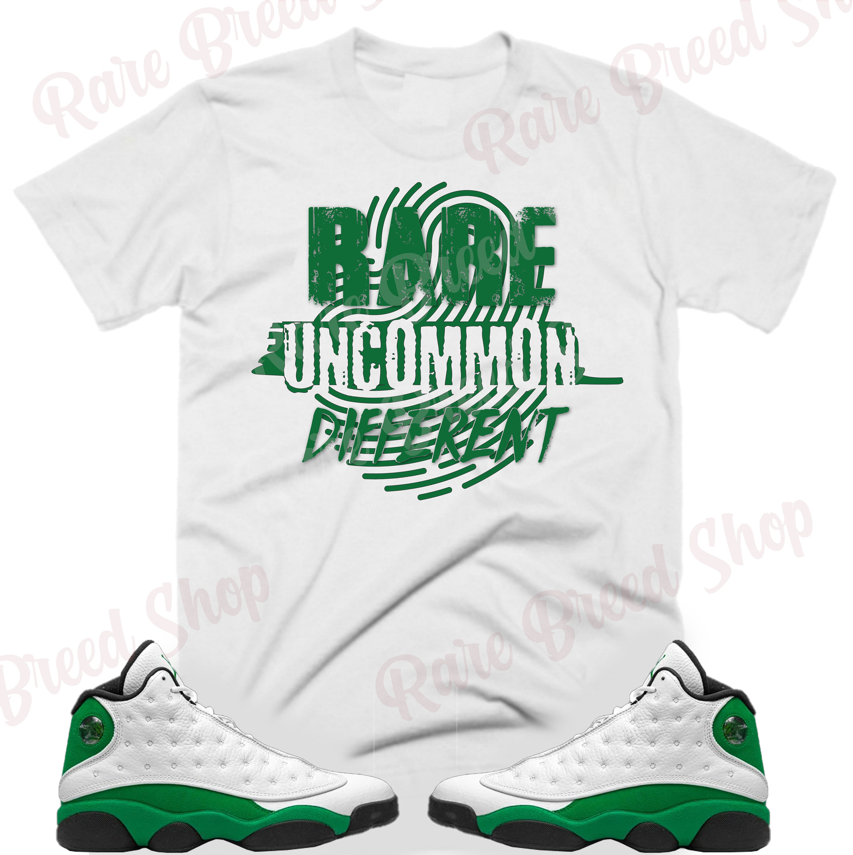 green jordan 13 shirt