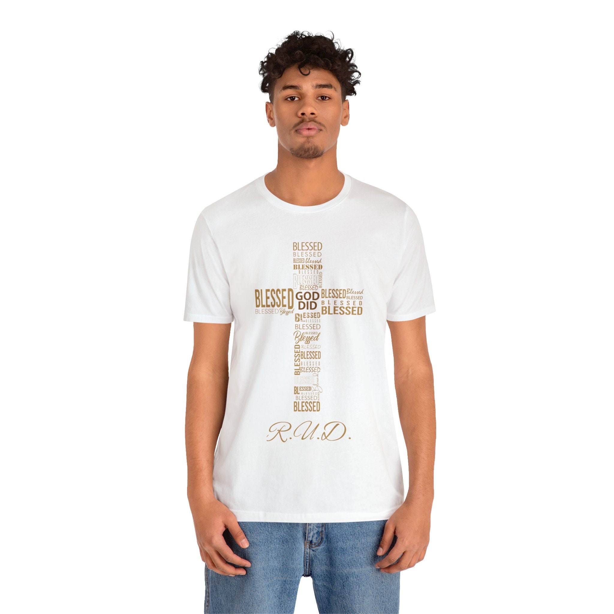 Blessed Cross Shirt to Match Retro 13 Wheat, Jordan 13 Wheat