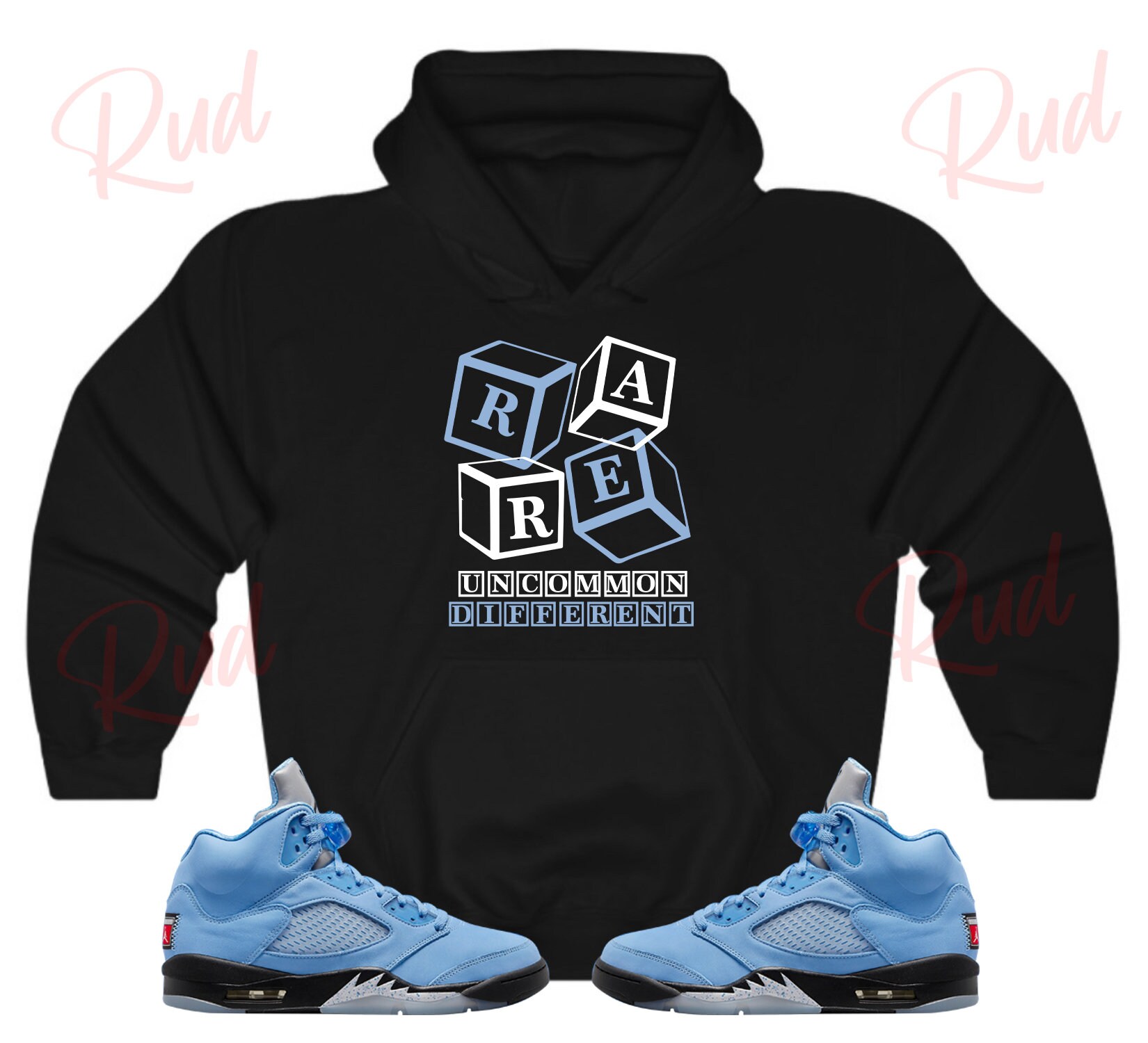 Jordan Unc Hoodie Etsy